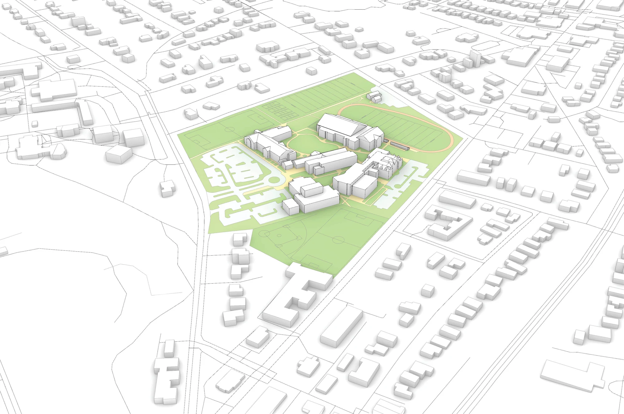 Coordinated site model
