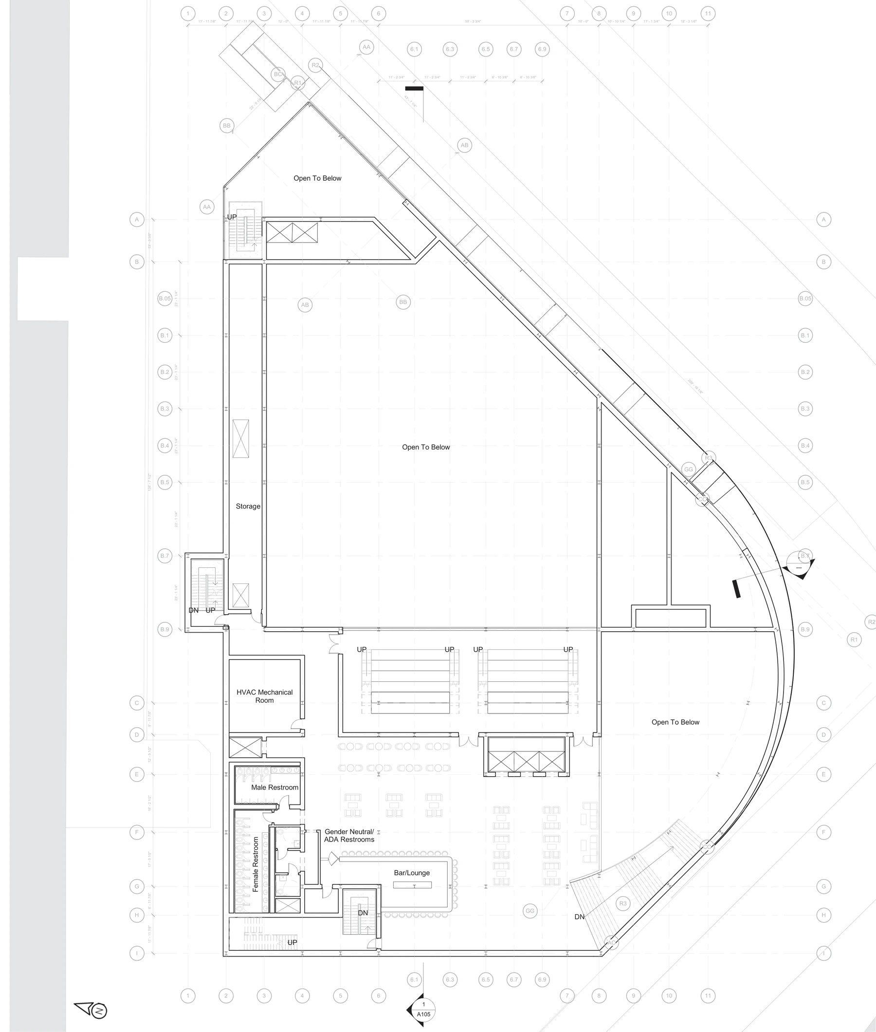 Second floor plan