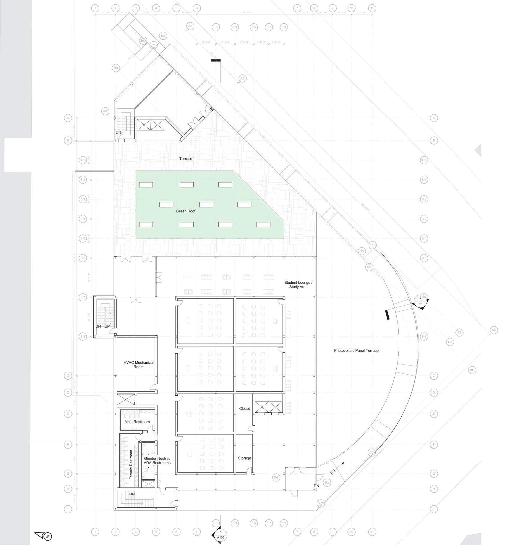 Third floor plan