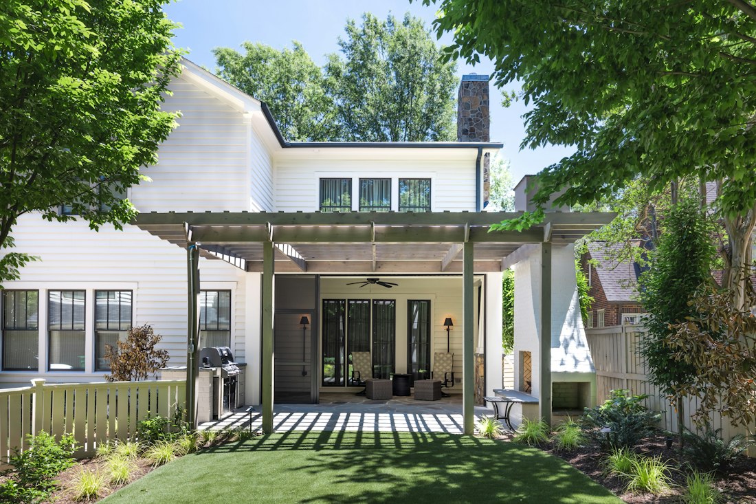Covered porch — photographic design precedent