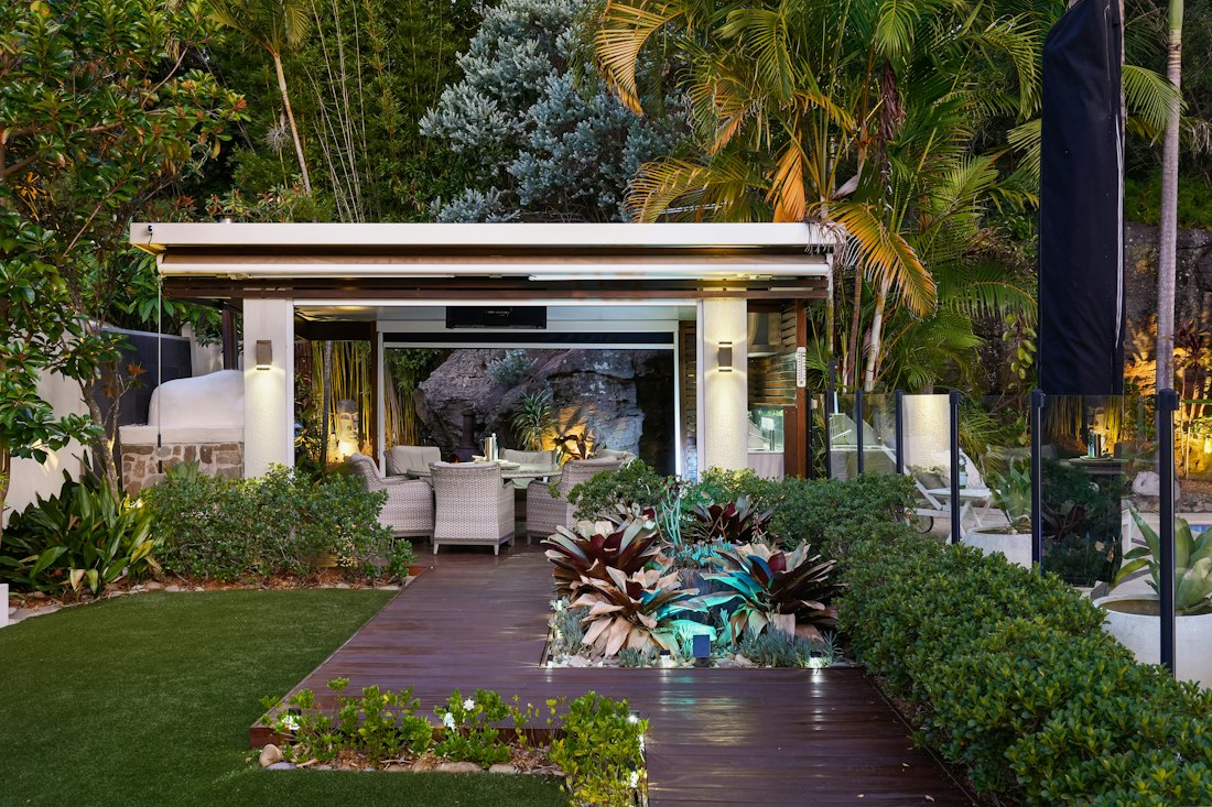 Shaded veranda — photographic design precedent